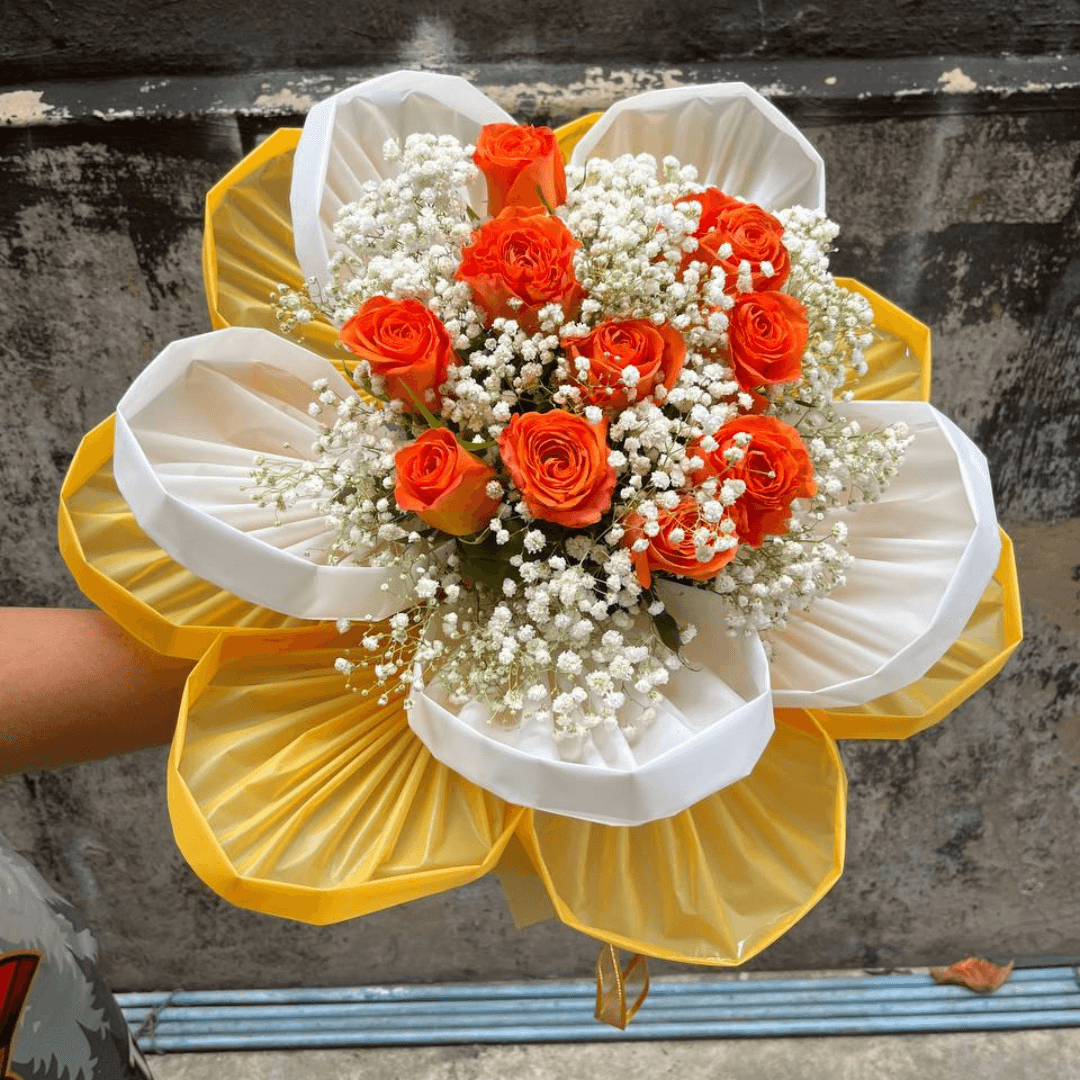China Roses Petal Bouquet - Premium Florist Manila
