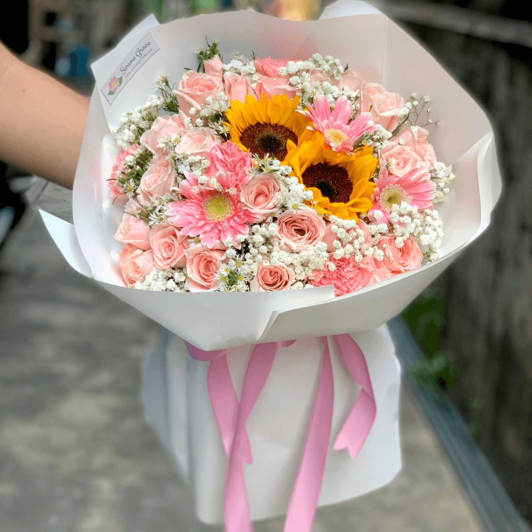 Sunbright Floral Mix - Gift Delivery Metro Manila